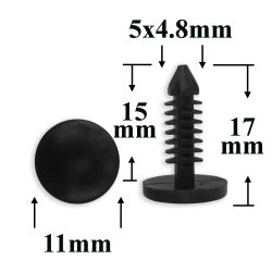 0648 Автокрепеж для Ford, GM, Chrysler, Dodge, Jeep 0648 Автокрепеж для Ford, GM, Chrysler, Dodge, Jeep