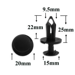 Пистон распорный крепления различной защиты, порогов для Ford, GM, Chrysler, Renault, VAG Пистон распорный крепления различной защиты, порогов для Ford, GM, Chrysler, Renault, VAG