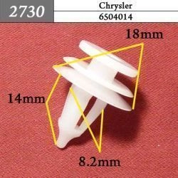 2730 Автокрепеж для GM, Chrysler, Dodge, Jeep 2730 Автокрепеж для GM, Chrysler, Dodge, Jeep