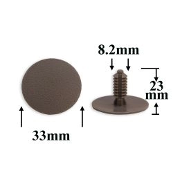 Клипса крепления обшивки, шумоизоляции для Ford Клипса крепления обшивки, шумоизоляции для Ford