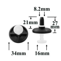 2122 Пистон нажимной для GM, Chrysler, Dodge, Jeep 2122 Пистон нажимной для GM, Chrysler, Dodge, Jeep