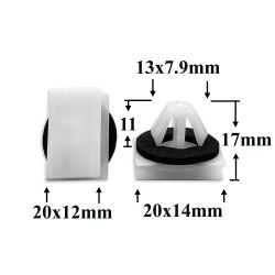 1540 Автокрепеж для GM, Chrysler, Dodge, Jeep 1540 Автокрепеж для GM, Chrysler, Dodge, Jeep