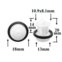 2266 Автокрепеж для Lexus, Toyota, GM, Chrysler, Dodge, Jeep 2266 Автокрепеж для Lexus, Toyota, GM, Chrysler, Dodge, Jeep