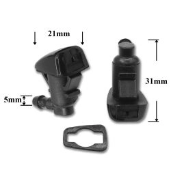 F280 Форсунка стеклоомывателя лобового стекла для Jeep F280 Форсунка стеклоомывателя лобового стекла для Jeep