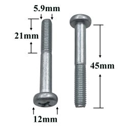 R1617 Винт М6х45 подлокотника (коротк) 2108 R1617 Винт М6х45 подлокотника (коротк) 2108