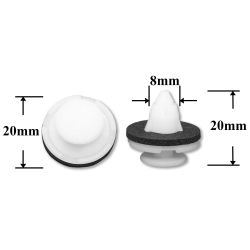 1260 Автокрепеж для Acura, Honda 1260 Автокрепеж для Acura, Honda