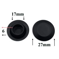 3214 Клипса - заглушка 3214 Клипса - заглушка