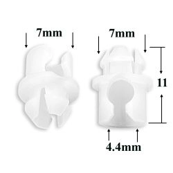 Клипса крепления тяги замка передней двери для Audi, Seat, Skoda, Volkswagen Клипса крепления тяги замка передней двери для Audi, Seat, Skoda, Volkswagen