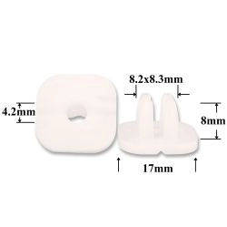 0370 Клипса под саморез Acura, Honda, Mazda, Infiniti, Nissan 0370 Клипса под саморез Acura, Honda, Mazda, Infiniti, Nissan