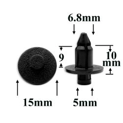 0754 Автокрепеж для Suzuki, GM, Chrysler, Toyota 0754 Автокрепеж для Suzuki, GM, Chrysler, Toyota