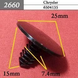 2660 Автокрепеж для GM, Chrysler, Dodge, Jeep 2660 Автокрепеж для GM, Chrysler, Dodge, Jeep