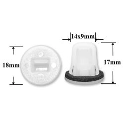 1172 Клипса под саморез Mazda 1172 Клипса под саморез Mazda