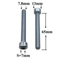 R1678 Винт М8х65 с внутренним шестигранником R1678 Винт М8х65 с внутренним шестигранником