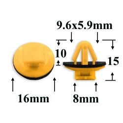 0599 Автокрепеж для Lexus, Toyota, GM, Chrysler, Dodge, Jeep 0599 Автокрепеж для Lexus, Toyota, GM, Chrysler, Dodge, Jeep