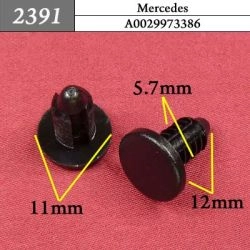 2391 Автокрепеж для Mercedes 2391 Автокрепеж для Mercedes