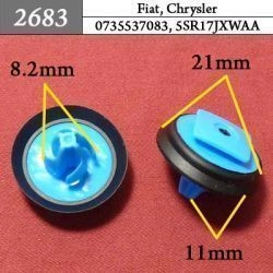 2683 Автокрепеж для Alfa Romeo, Fiat, Lancia, GM, Chrysler, Dodge, Jeep 2683 Автокрепеж для Alfa Romeo, Fiat, Lancia, GM, Chrysler, Dodge, Jeep