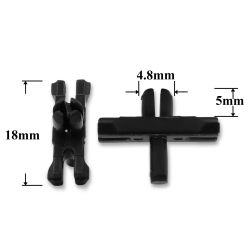 Клипса распорная крепления молдинга дверей для VAG Клипса распорная крепления молдинга дверей для VAG