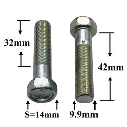 R0437 Болт М10х42х1 нижнего рычага "ВОЛГА" R0437 Болт М10х42х1 нижнего рычага "ВОЛГА"