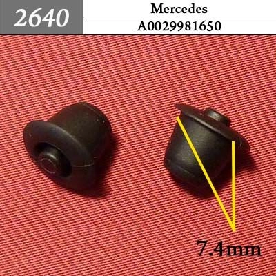 2640 Автокрепеж для Mercedes 2640 Автокрепеж для Mercedes