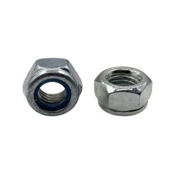 R4549 Гайка М12х1,75 с нейлоновым кольцом низкая R4549 Гайка М12х1,75 с нейлоновым кольцом низкая
