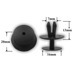 1415 Автокрепеж для Audi, Seat, Skoda, Volkswagen 1415 Автокрепеж для Audi, Seat, Skoda, Volkswagen