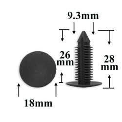 1314 Автокрепеж для Mercedes 1314 Автокрепеж для Mercedes