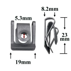 Зажим металлический под фиксатор для BMW, Mini, VAG Зажим металлический под фиксатор для BMW, Mini, VAG