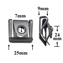 Зажим металлический под фиксатор для BMW, VAG, Volvo Зажим металлический под фиксатор для BMW, VAG, Volvo