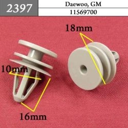 2397 Автокрепеж для GM, Chrysler, Dodge, Jeep 2397 Автокрепеж для GM, Chrysler, Dodge, Jeep