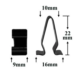 Зажим металлический для Audi, Mercedes, Skoda, Seat, Volkswagen Зажим металлический для Audi, Mercedes, Skoda, Seat, Volkswagen