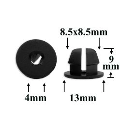 Клипса под саморез VAG, GM, Chrysler, Dodge, Jeep Клипса под саморез VAG, GM, Chrysler, Dodge, Jeep