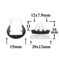 2402 Автокрепеж для GM, Chrysler, Dodge, Jeep 2402 Автокрепеж для GM, Chrysler, Dodge, Jeep