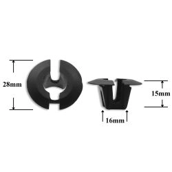 0816 Клипса под саморез GM, Chrysler, Dodge, Jeep 0816 Клипса под саморез GM, Chrysler, Dodge, Jeep