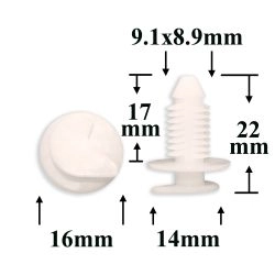 1310 Автокрепеж для Alfa Romeo, Fiat, Lancia 1310 Автокрепеж для Alfa Romeo, Fiat, Lancia