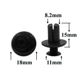 Пистон распорный крепления бампера, решетки, различной защиты для GM, Chrysler, Hyundai, Kia, Mazda Пистон распорный крепления бампера, решетки, различной защиты для GM, Chrysler, Hyundai, Kia, Mazda