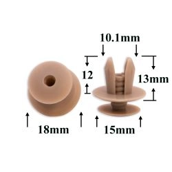 Пистон распорный крепления отделки салона, багажника для VAG Пистон распорный крепления отделки салона, багажника для VAG