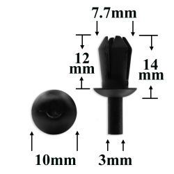 1726 Автокрепеж для VAG, GM, Chrysler, Dodge, Jeep 1726 Автокрепеж для VAG, GM, Chrysler, Dodge, Jeep