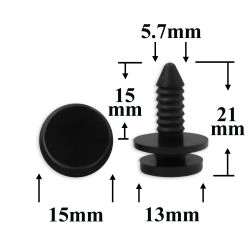 1411 Автокрепеж для Audi, Seat, Skoda, Volkswagen 1411 Автокрепеж для Audi, Seat, Skoda, Volkswagen