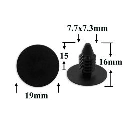 1259 Автокрепеж для GM, Chrysler, Dodge, Jeep 1259 Автокрепеж для GM, Chrysler, Dodge, Jeep
