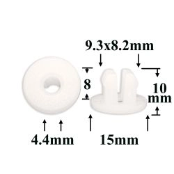 0568 Клипса под саморез Infiniti, Nissan, Mitsubishi, Lexus, Toyota, Subaru 0568 Клипса под саморез Infiniti, Nissan, Mitsubishi, Lexus, Toyota, Subaru