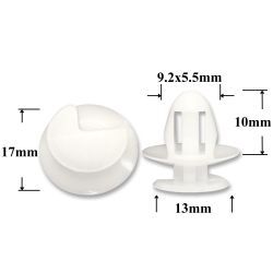 0307 Автокрепеж для Alfa Romeo, Fiat, Lancia, Renault