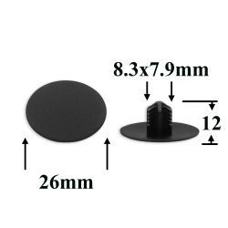 2078 Автокрепеж для Mitsubishi