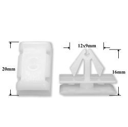 1604 Автокрепеж для GM, Chrysler, Dodge, Jeep