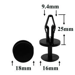 1509 Автокрепеж для Ford, GM, Chrysler, Dodge, Jeep