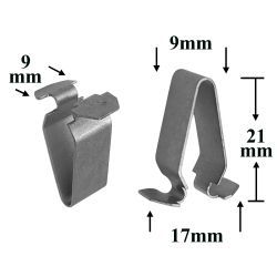 M2201 Скоба металлическая на Audi, Seat, Skoda, Volkswagen