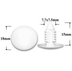 Клипса защиты, брызговиков, отделки для GM, Chrysler, Dodge, Jeep, Ford, VAG