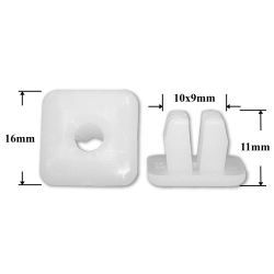 1561 Клипса под саморез GM, Chrysler, Dodge, Jeep