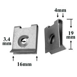 M2249 Зажим металлический для Audi, Seat, Skoda, Volkswagen