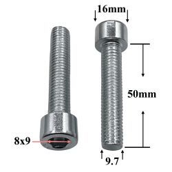 R1725 Винт М10х50 с внутренним шестигранником