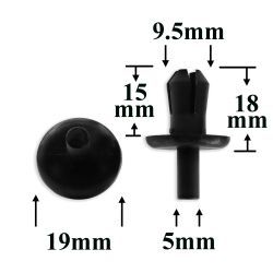 1750 Автокрепеж для Mercedes, VAG, GM, Chrysler, Dodge, Jeep